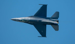 防府航空祭　予行　F-16