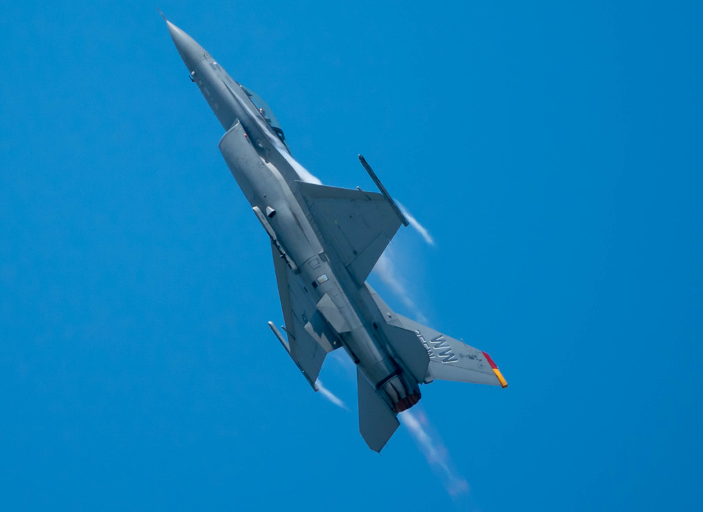 防府航空祭　予行　F-16