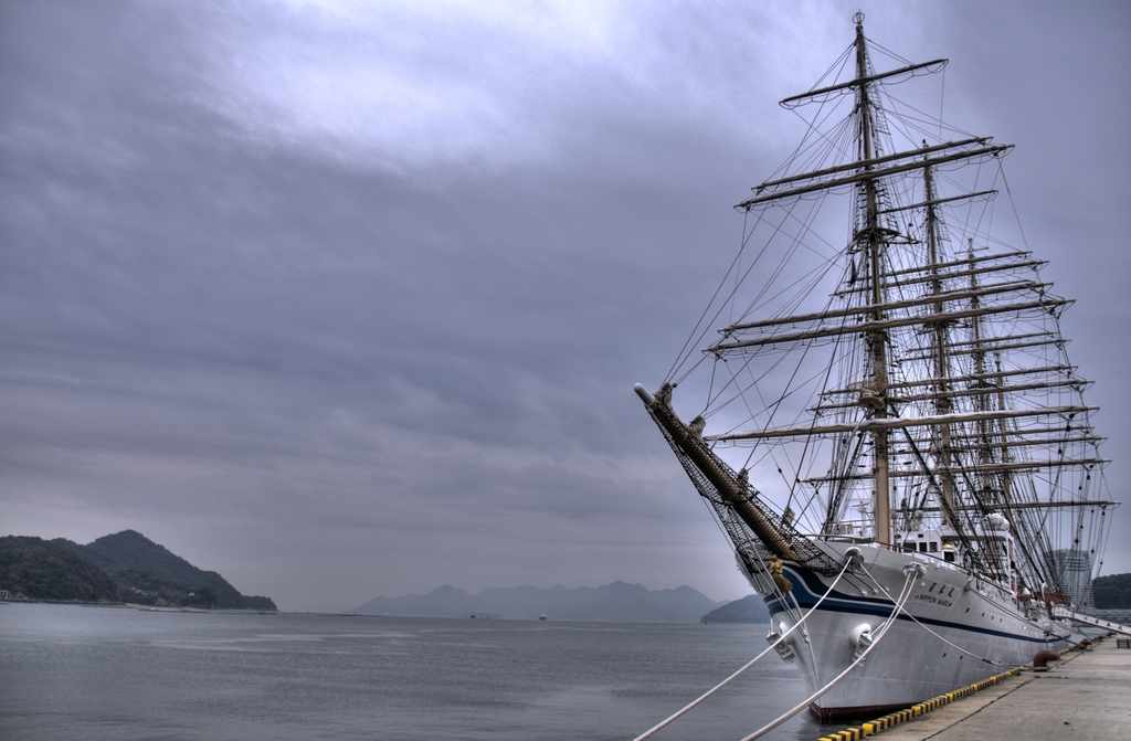 日本丸＠ＨＤＲ