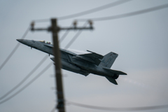 ガバっと機首上げ