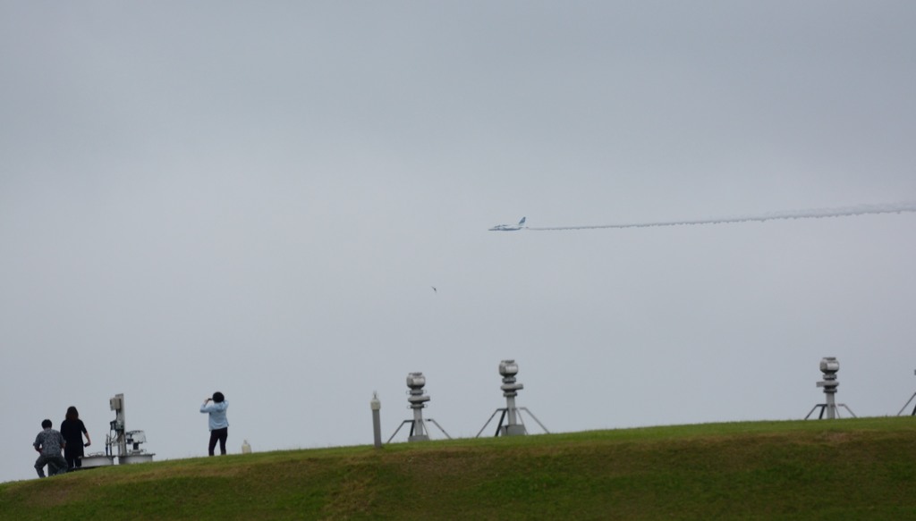 駐車場から・・・・(^^;;