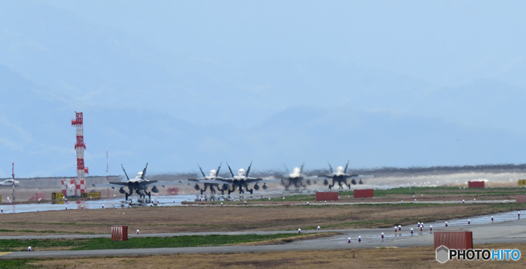 ぞろぞろと・・・