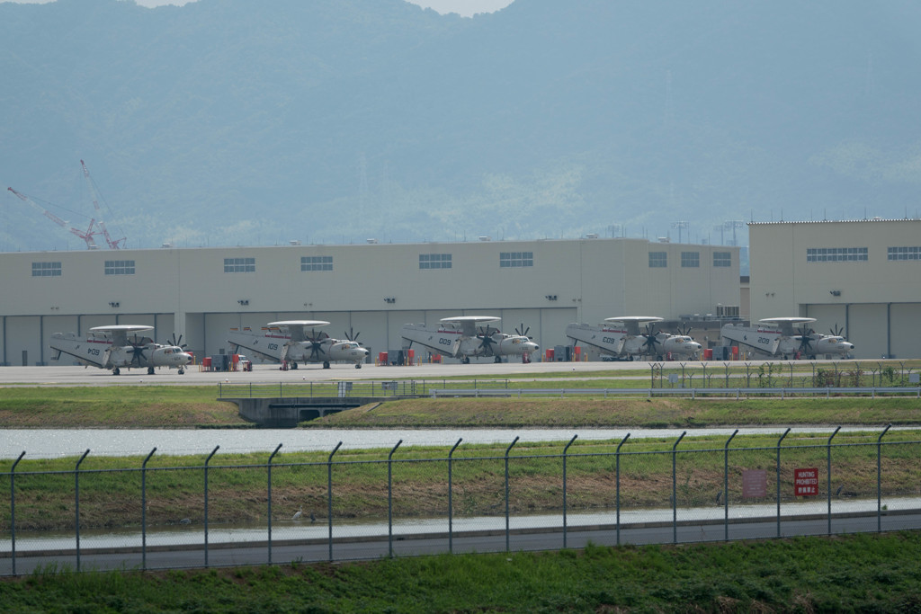 艦載機移転　第一陣