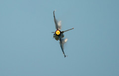 防府航空祭　予行　F-16