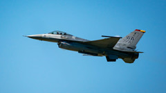 防府航空祭　予行　F-16