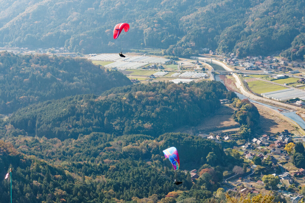 パラグライダー