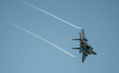 防府航空祭　予行　F-15