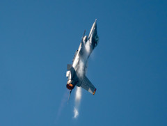 防府航空祭　予行　F-16