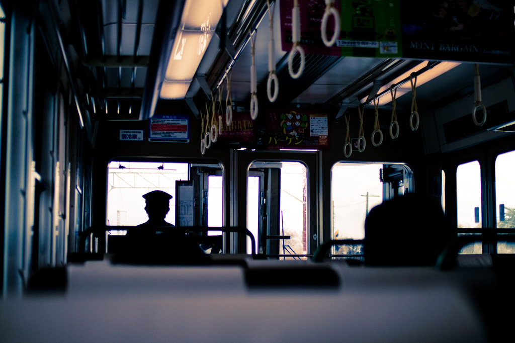 In the train