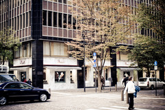 Street corner in Hibiya