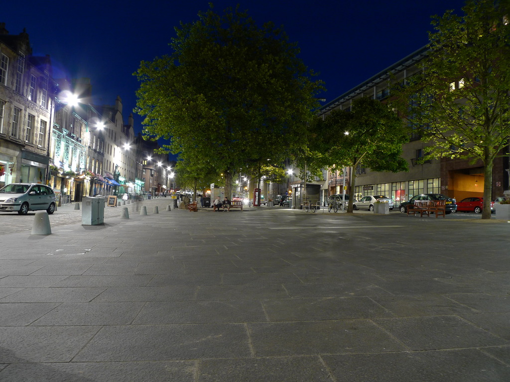 Glass Marketの夜景@Edinburgh