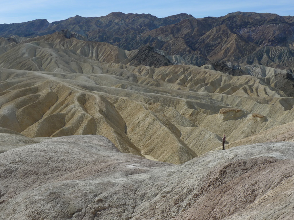 おじさん＠デスバレー（Zabriskie Point）