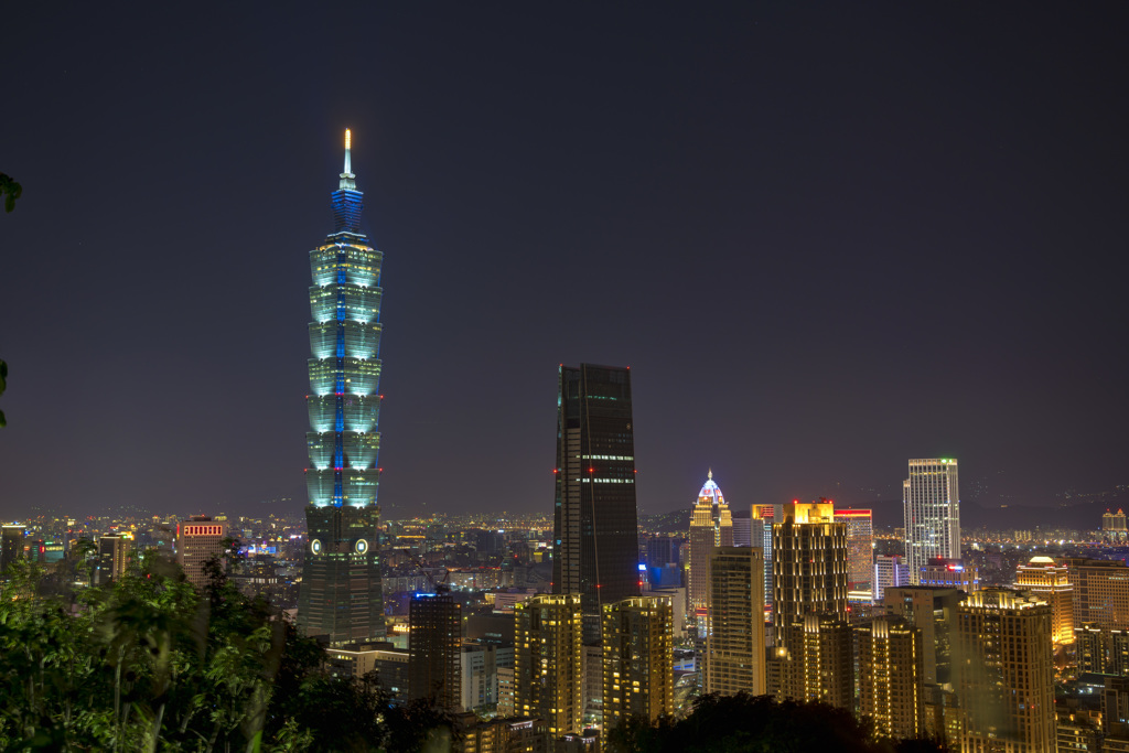 天気が良い日の101夜景