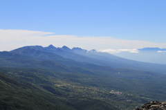 蓼科山からの風景