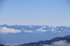 蓼科山からの風景