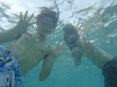 浅瀬にて