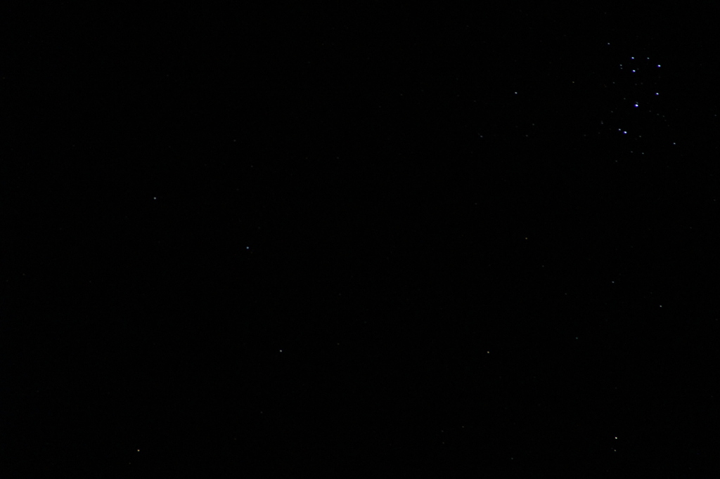 平ヶ岳の夜