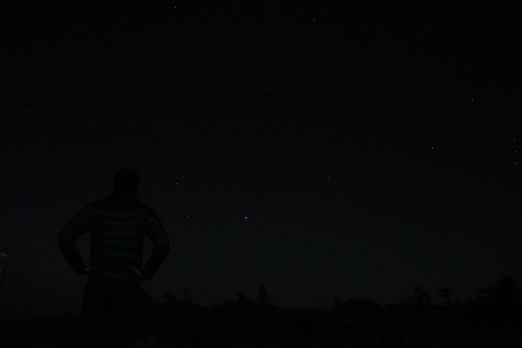 平ヶ岳の夜