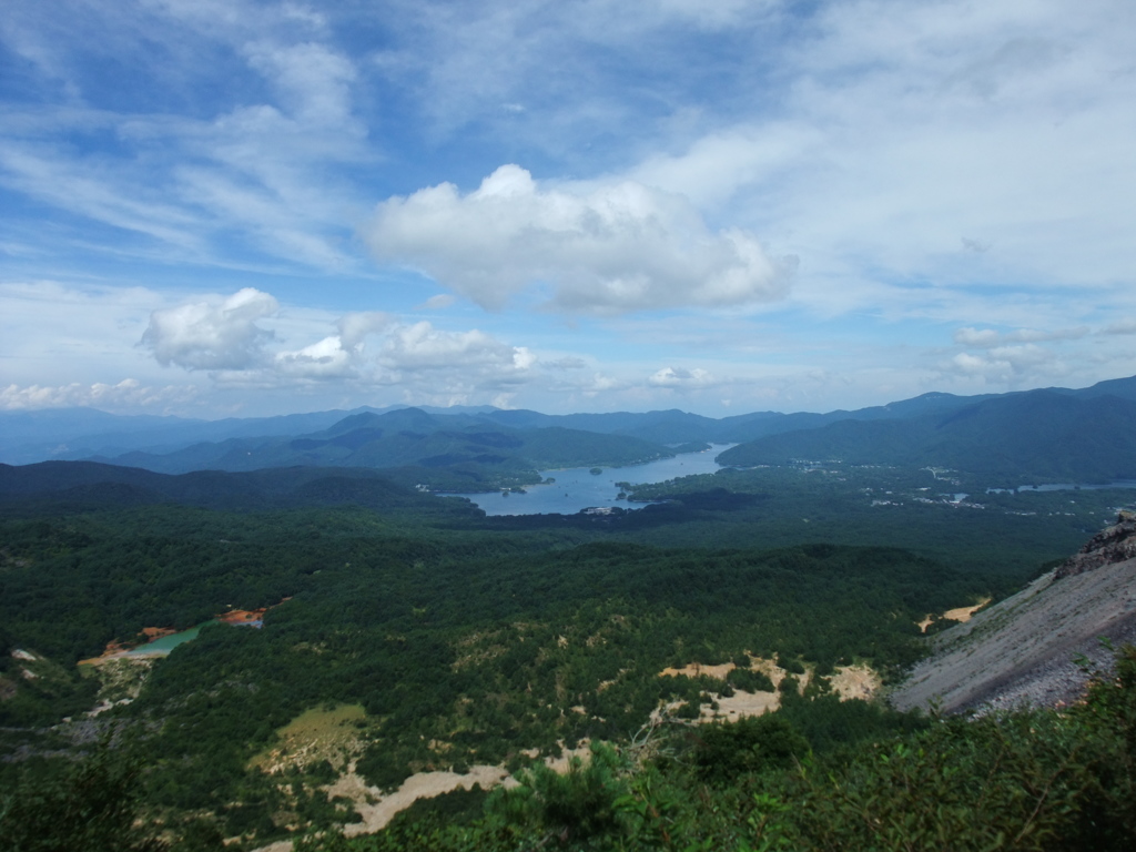 銅沼と檜原湖