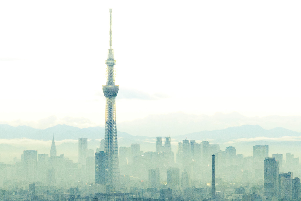 東京雪景色