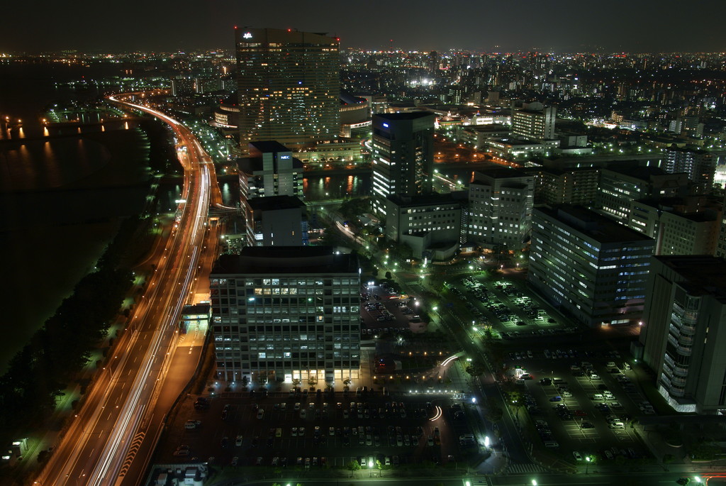 百道の夜景