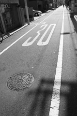東京の細い道