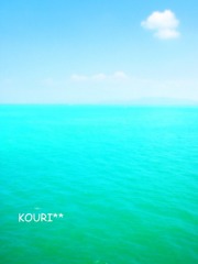 古宇利大橋から見た海