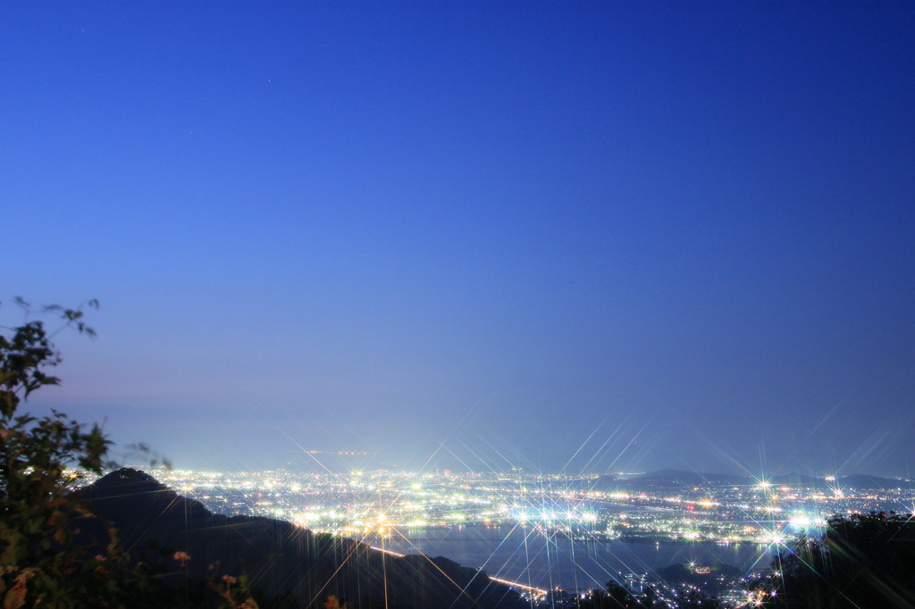 金甲山からの夜景