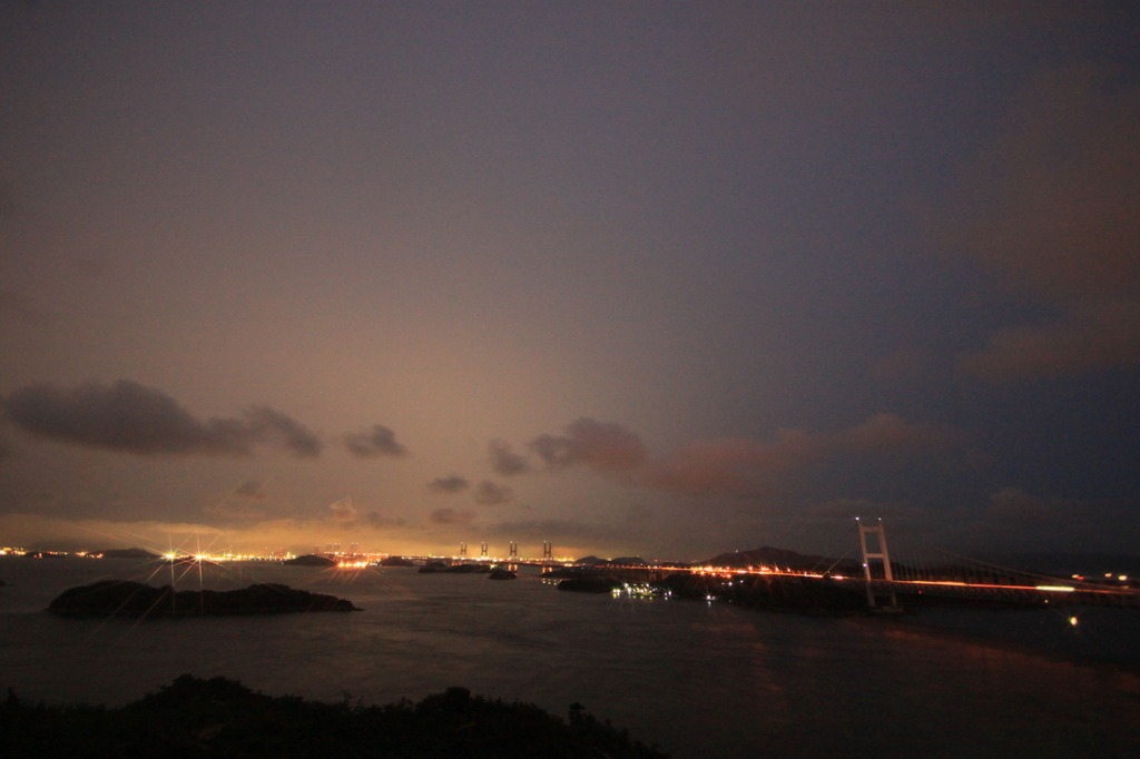 雨の日の瀬戸大橋２