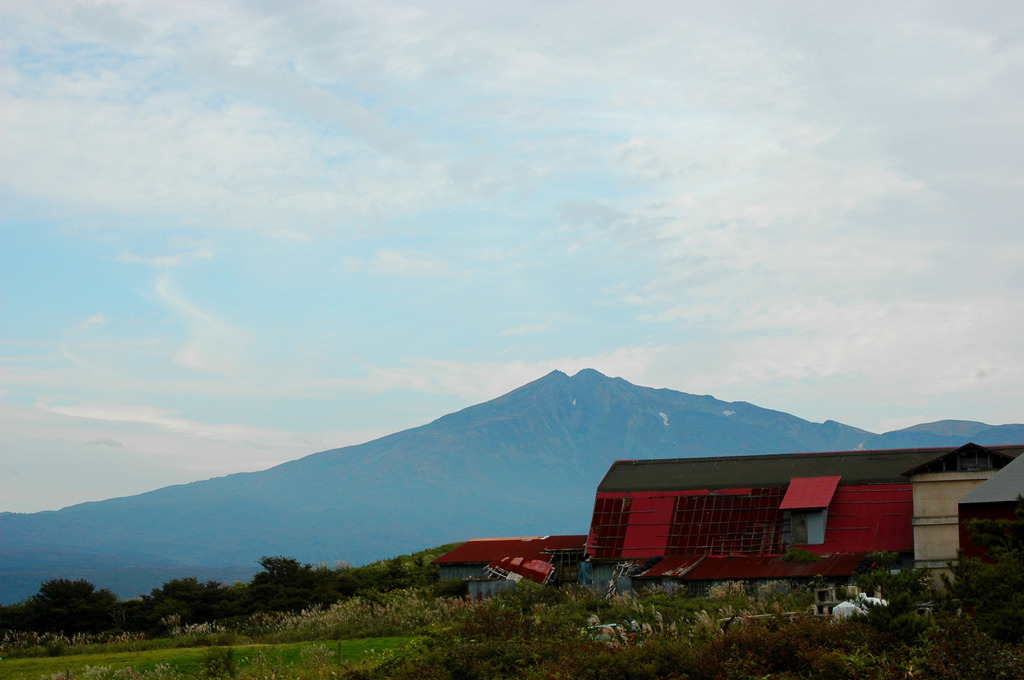 鳥海山（土田牧場から）