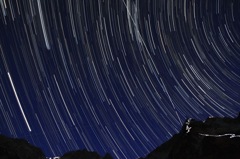 穂高の星空