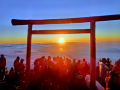 富士山ご来光