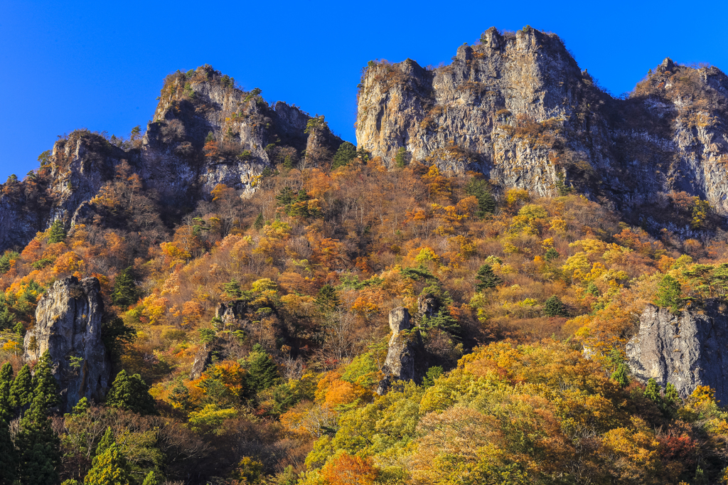 紅葉の中ノ嶽