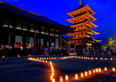 なら燈花会－興福寺