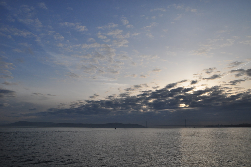 夕暮れ