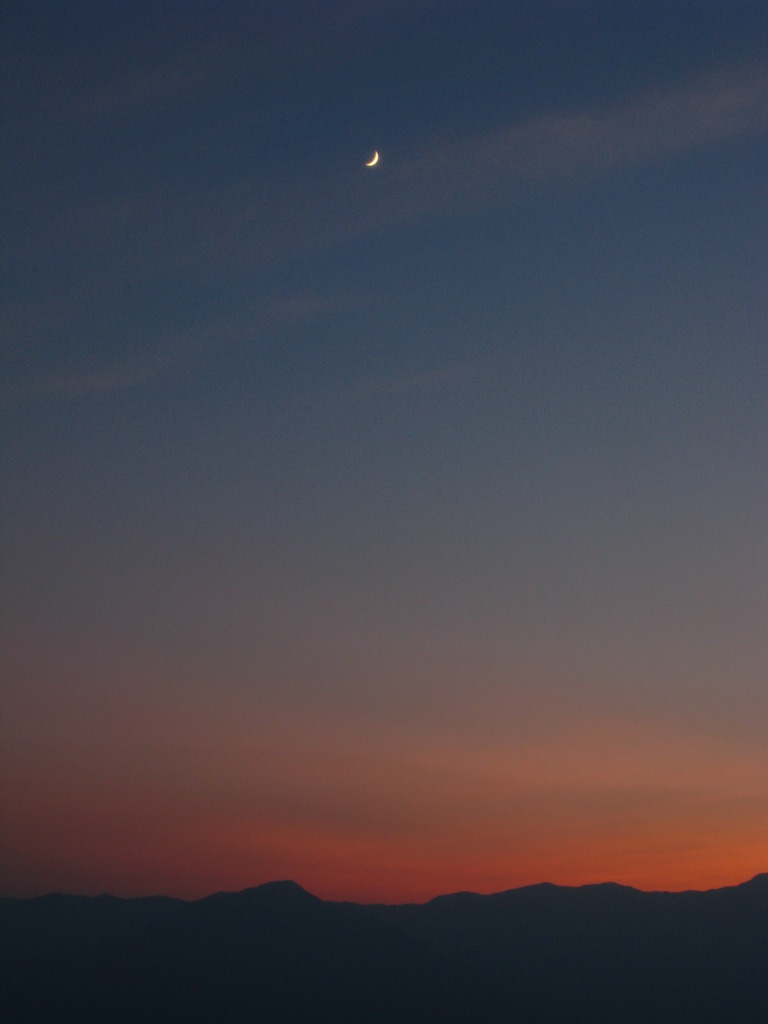 夕暮れ