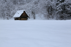雪原の小さな家