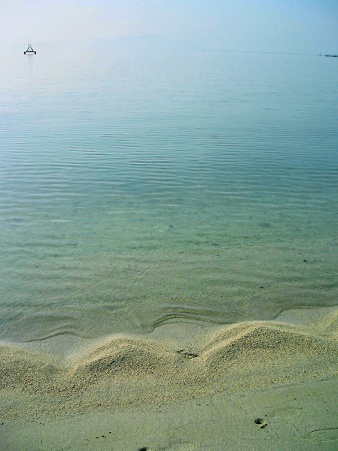 水際、琵琶湖