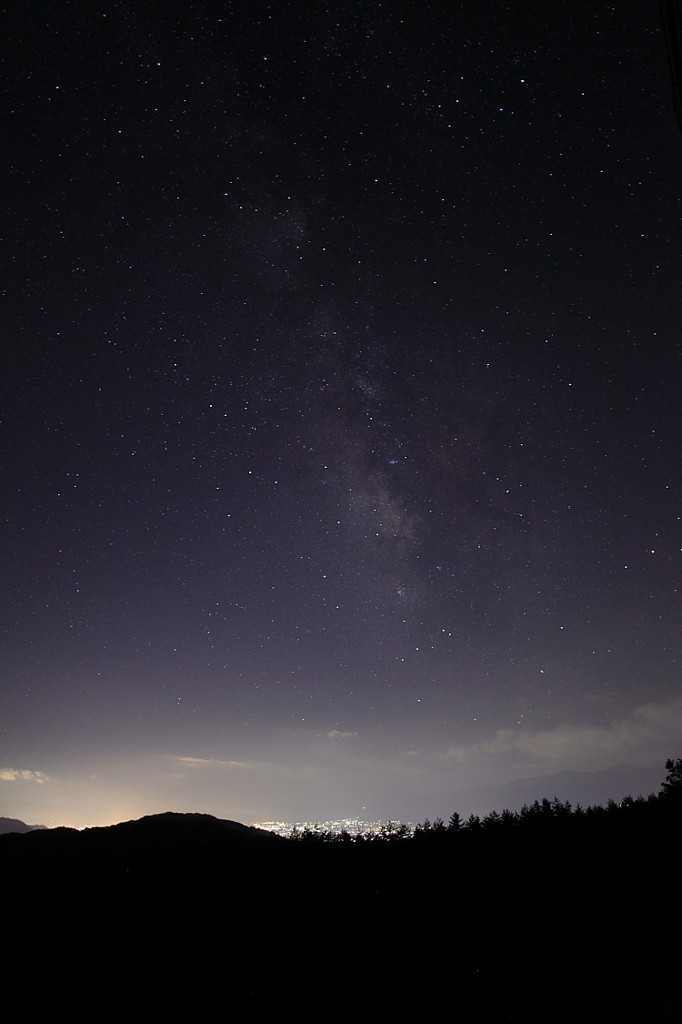 夏の夜空
