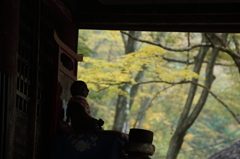 紅葉`10鹿教湯　文殊堂編
