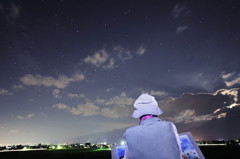 夏の夜空