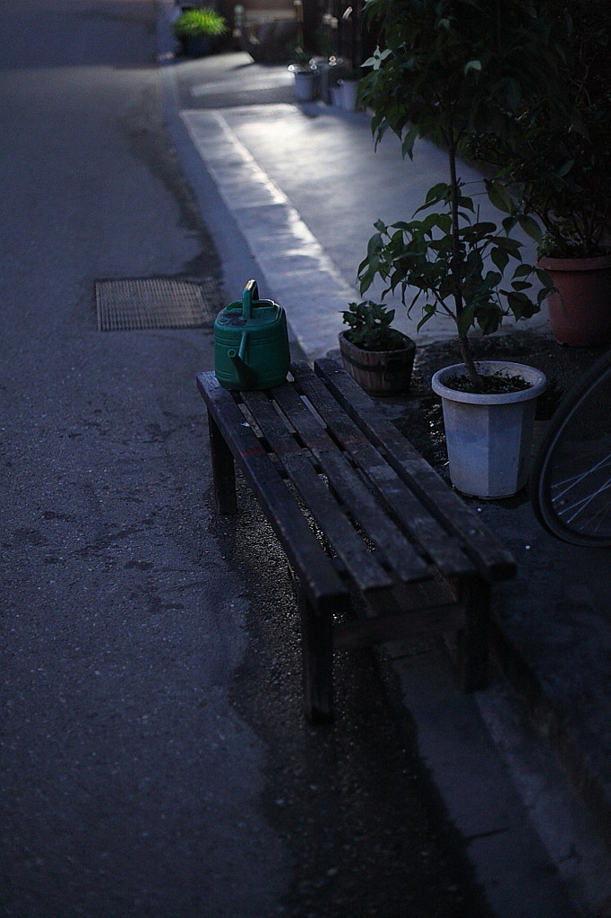 宿場の夜