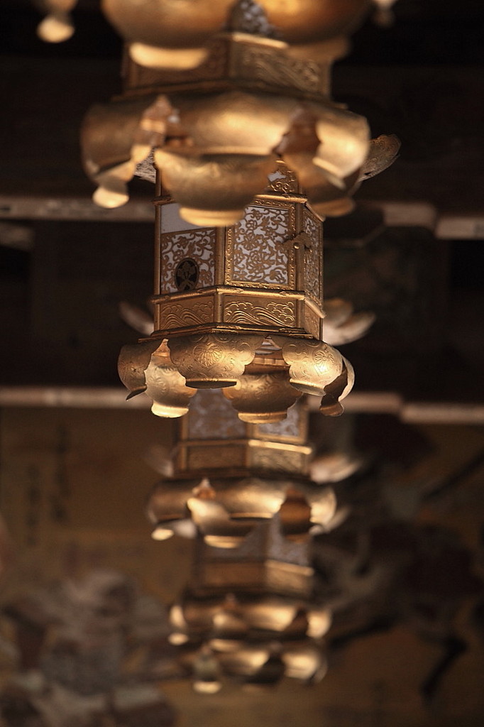 晩秋の牛伏寺