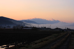 安曇野　朝