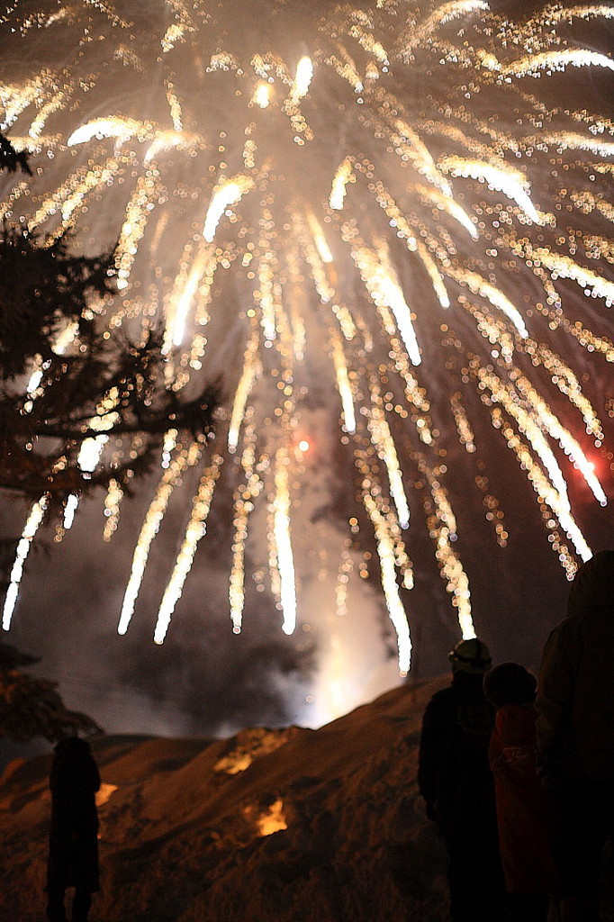 雪祭りの夜2010（冬花火編）