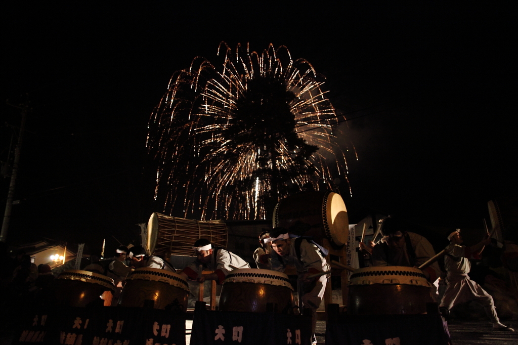 大町温泉郷祭り`11太鼓編