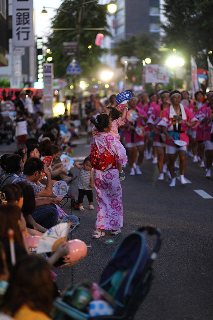 夏祭りの夜