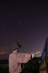 星空と案山子たち