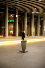 夜の松本駅