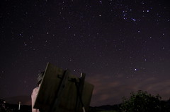 星空と案山子たち